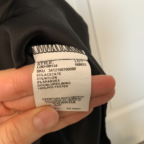 Le Chateau Midi Formal Dress with Ruching - Picture 7 of 7